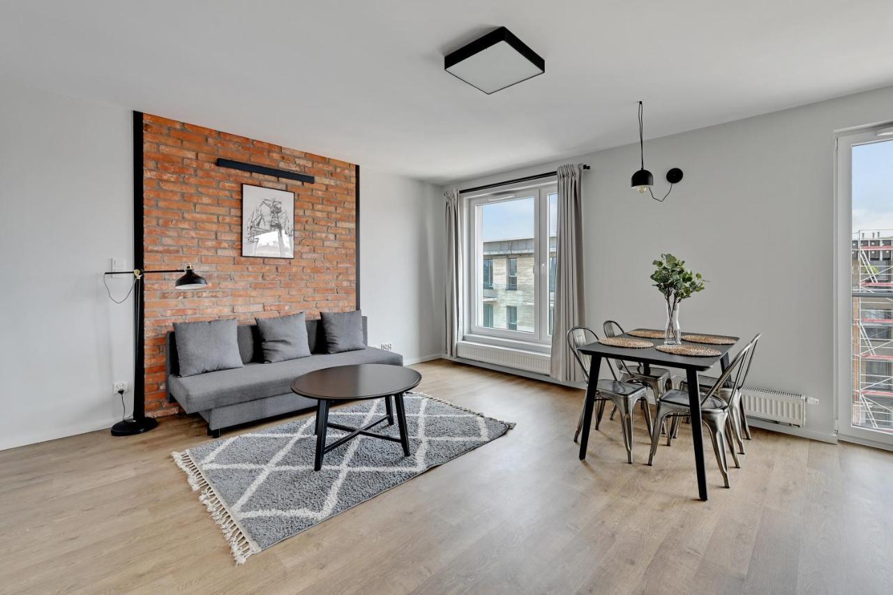 Przystan Letnica Seaside By Downtown Apartments กดัญสก์ ภายนอก รูปภาพ