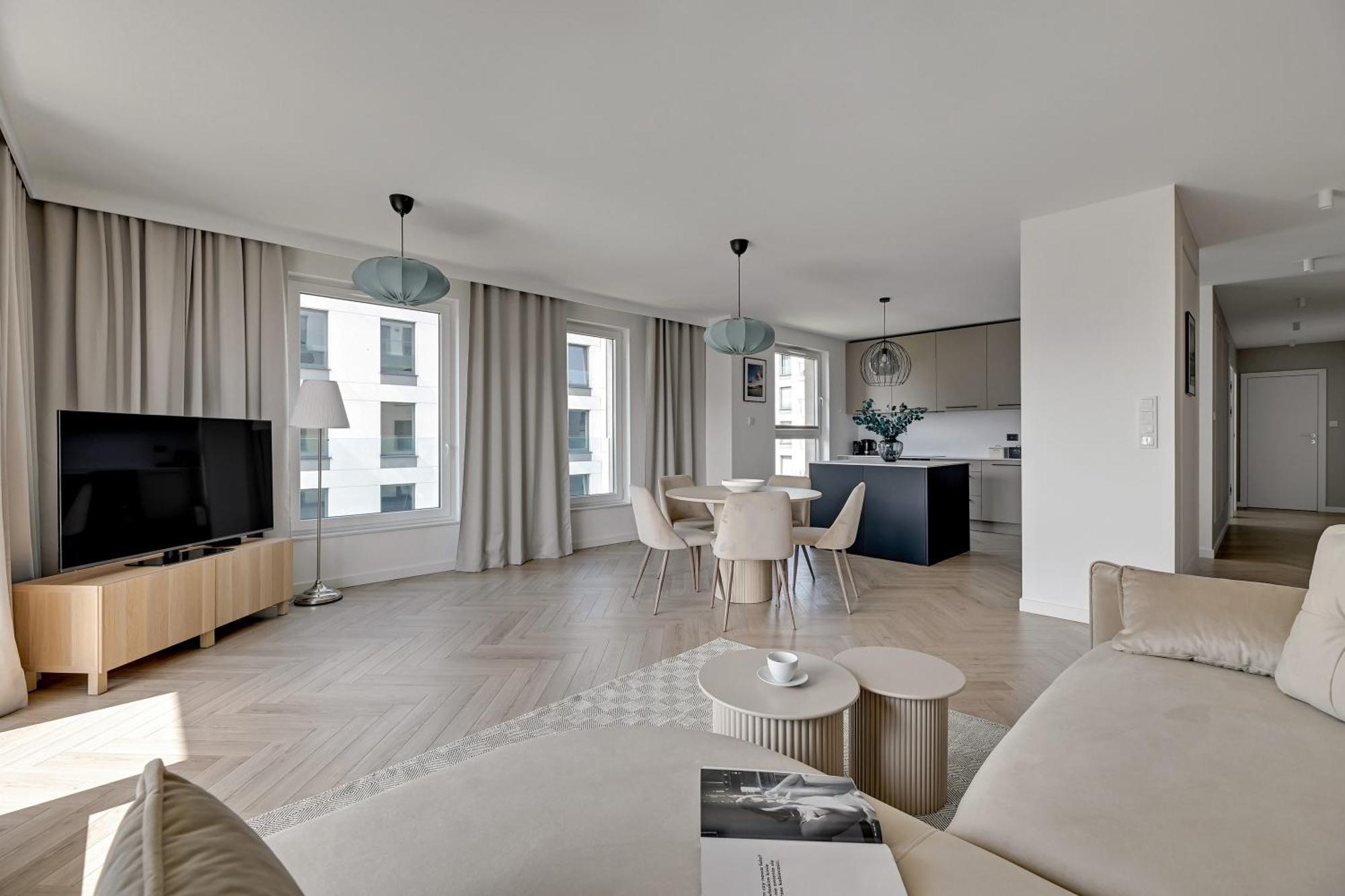 Przystan Letnica Seaside By Downtown Apartments กดัญสก์ ภายนอก รูปภาพ