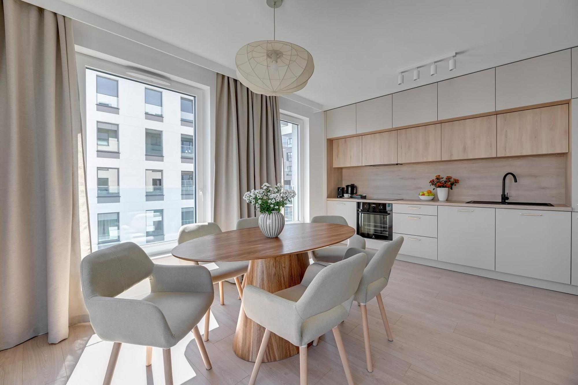 Przystan Letnica Seaside By Downtown Apartments กดัญสก์ ภายนอก รูปภาพ