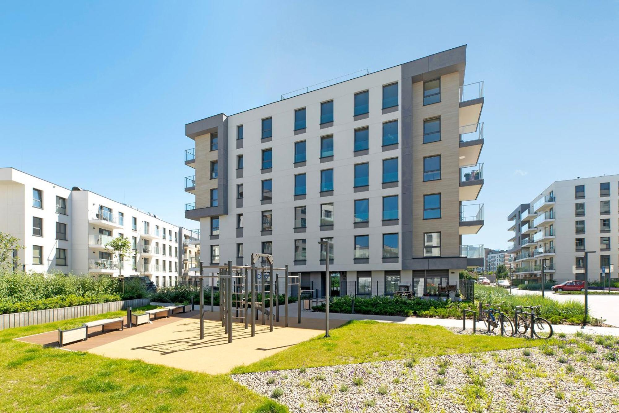 Przystan Letnica Seaside By Downtown Apartments กดัญสก์ ภายนอก รูปภาพ