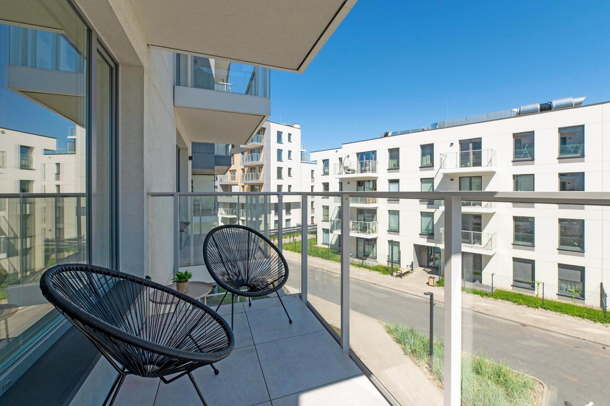 Przystan Letnica Seaside By Downtown Apartments กดัญสก์ ห้อง รูปภาพ